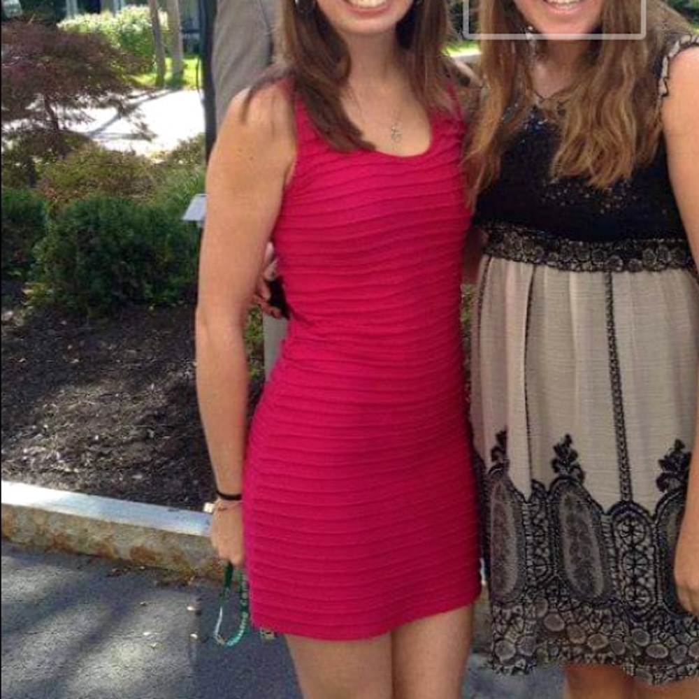 F21 Textured Bodycon Tank Dress